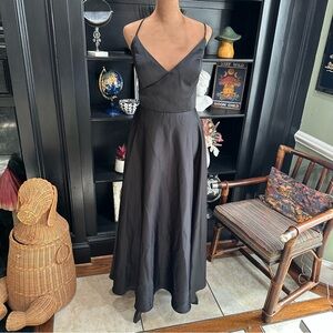 AW bridal one size satin dress. Adjustable